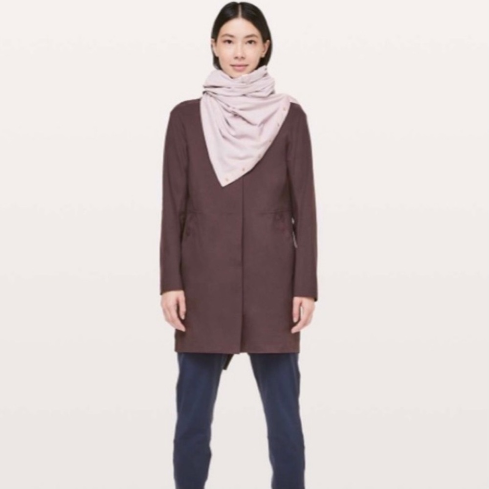 Lululemon Vinyasa Scarf Wrap Top One Size Cream - Picture 15 of 15